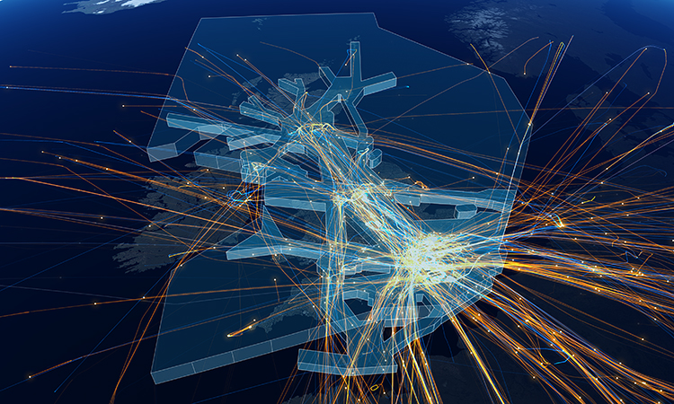 UK airspace map