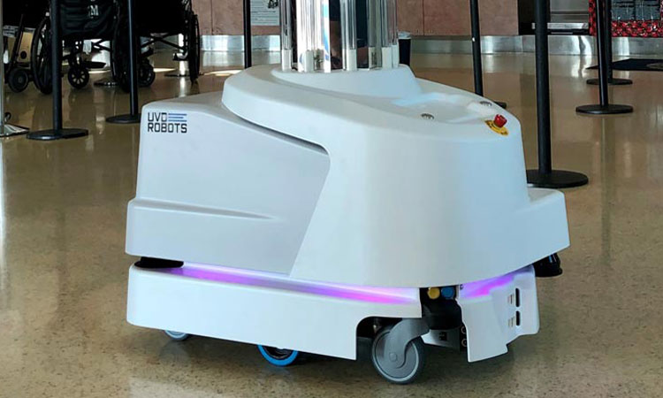 Autonomous cleaning robot introduced at Key West International Airport