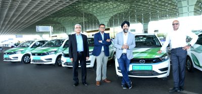 Uber Green cabs in Mumbai Airport