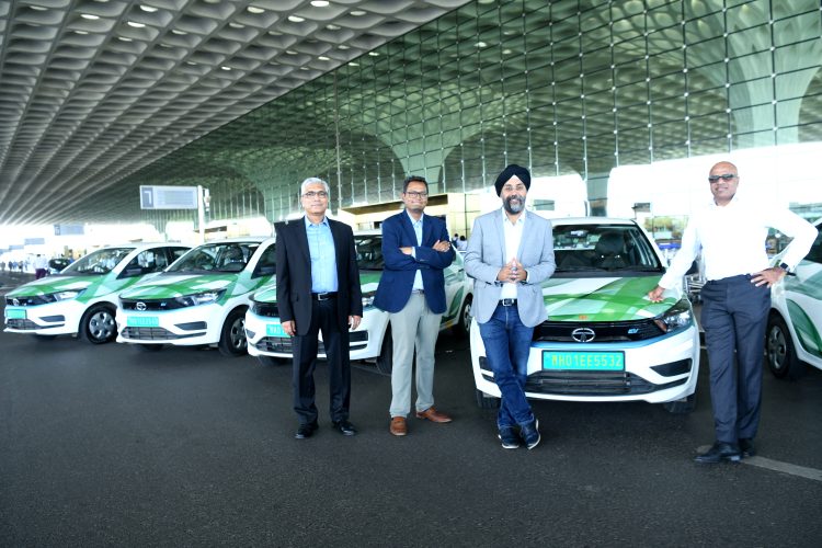 Uber Green cabs in Mumbai Airport