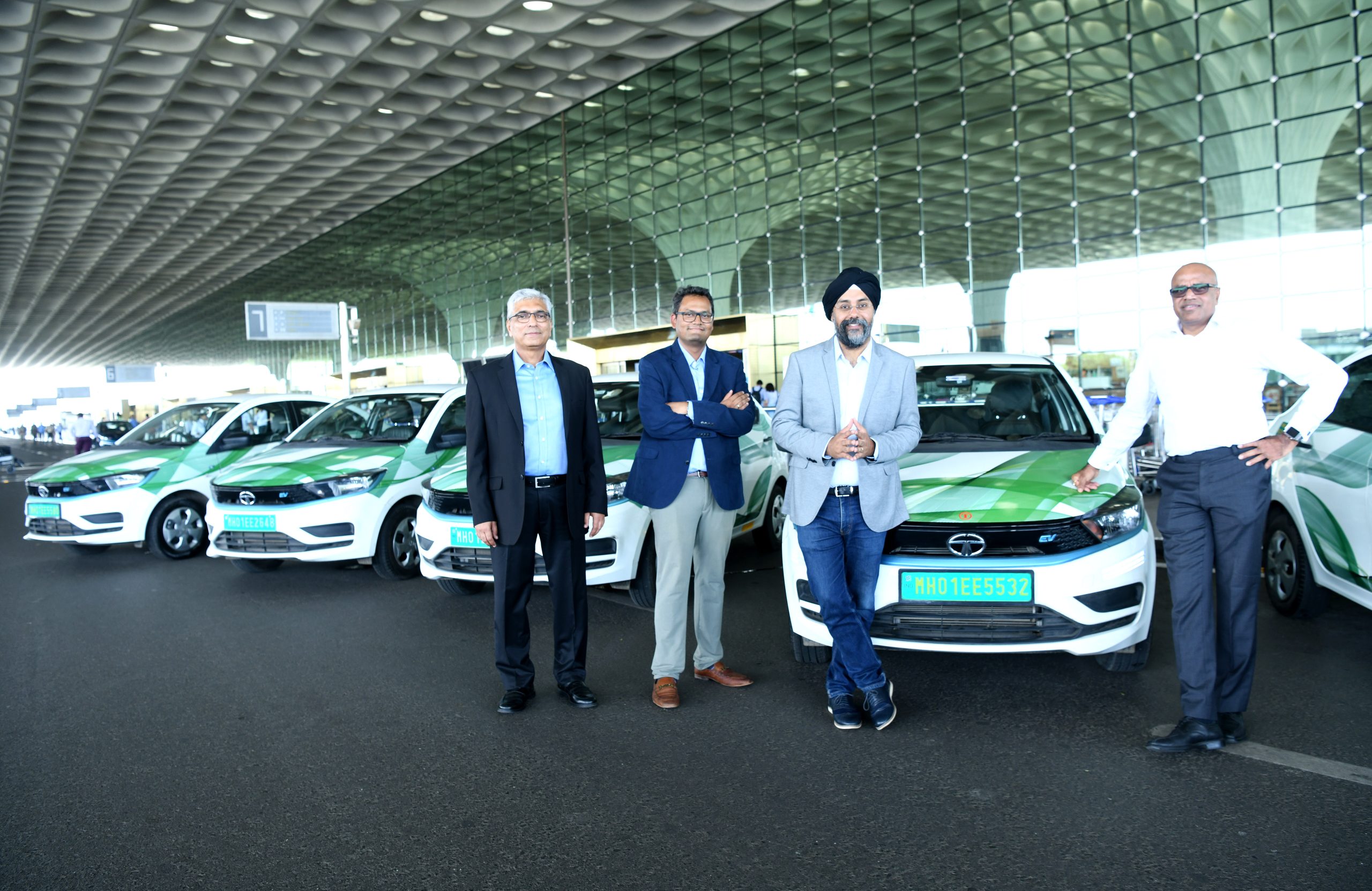 Uber Green cabs in Mumbai Airport