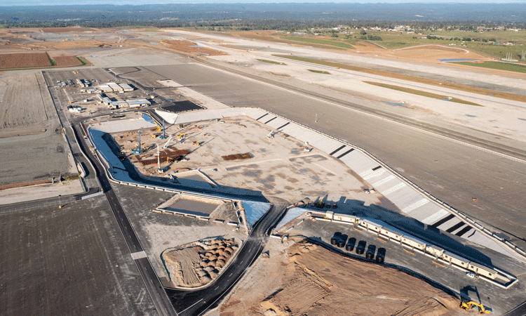 Terminal construction work officially begins at Western Sydney Airport