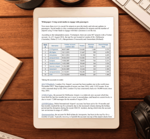 Whitepaper: Using social media to engage with passengers