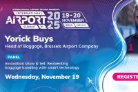 International Airport Summit baggage innovation yorick buys