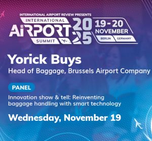 International Airport Summit baggage innovation yorick buys