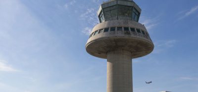 Air traffic control tower Barcelona, Spain