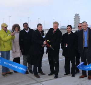 Apron reconstruction project completed at Gerald R. Ford Airport