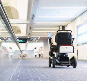 Haneda Airport introduces autonomous drive system for PRMs