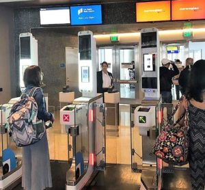 biometric boarding at LAX