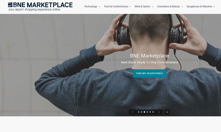 Screenshot of BNE marketplace