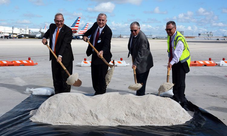 Ground broken on MIA Central Base renovation project