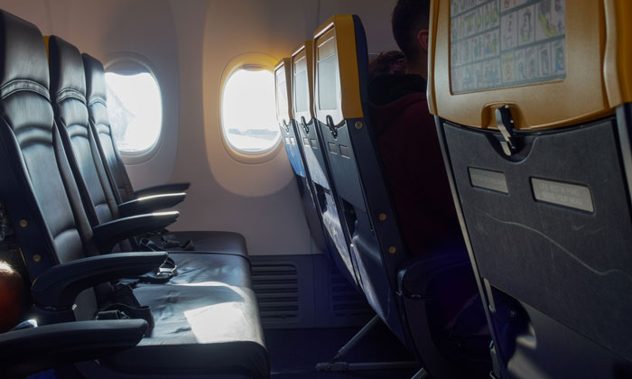 Low cost carriers avoid seat pockets to speed up cleaning time