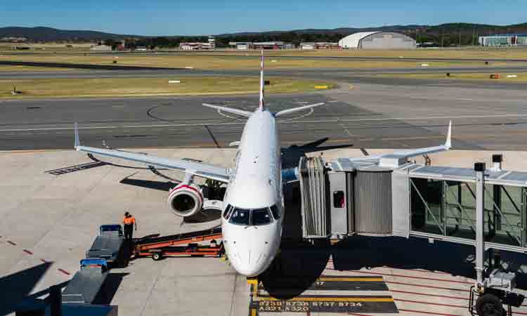 Taxiway project at Canberra Airport