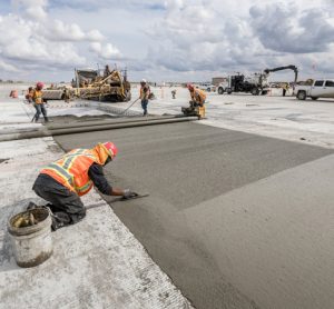 Low-carbon concrete project completed at Calgary International Airport