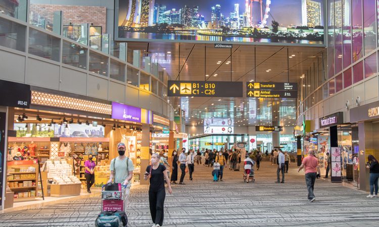 Efficient passenger processes at Changi Airport