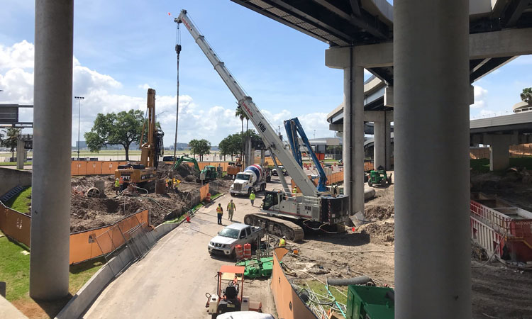 Construction speeds up at Tampa International Airport