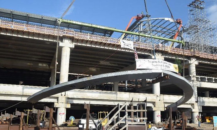 Construction project milestone at Orlando
