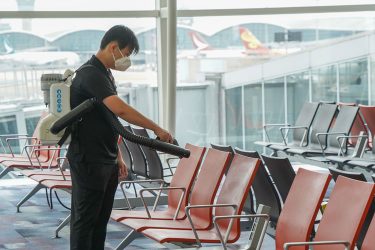 Hong Kong disinfects all key terminal areas