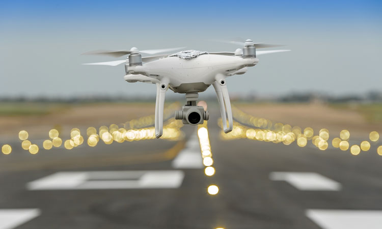 Managing UAS airside