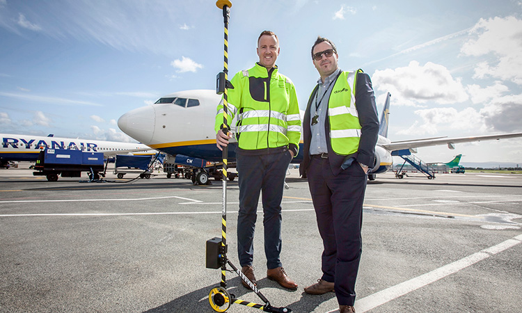 Aircraft parking safety illuminated with new light measuring device