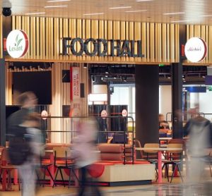 Helsinki Airport food hall