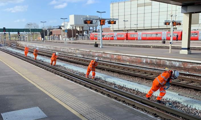 Gatwick's train station is being developed
