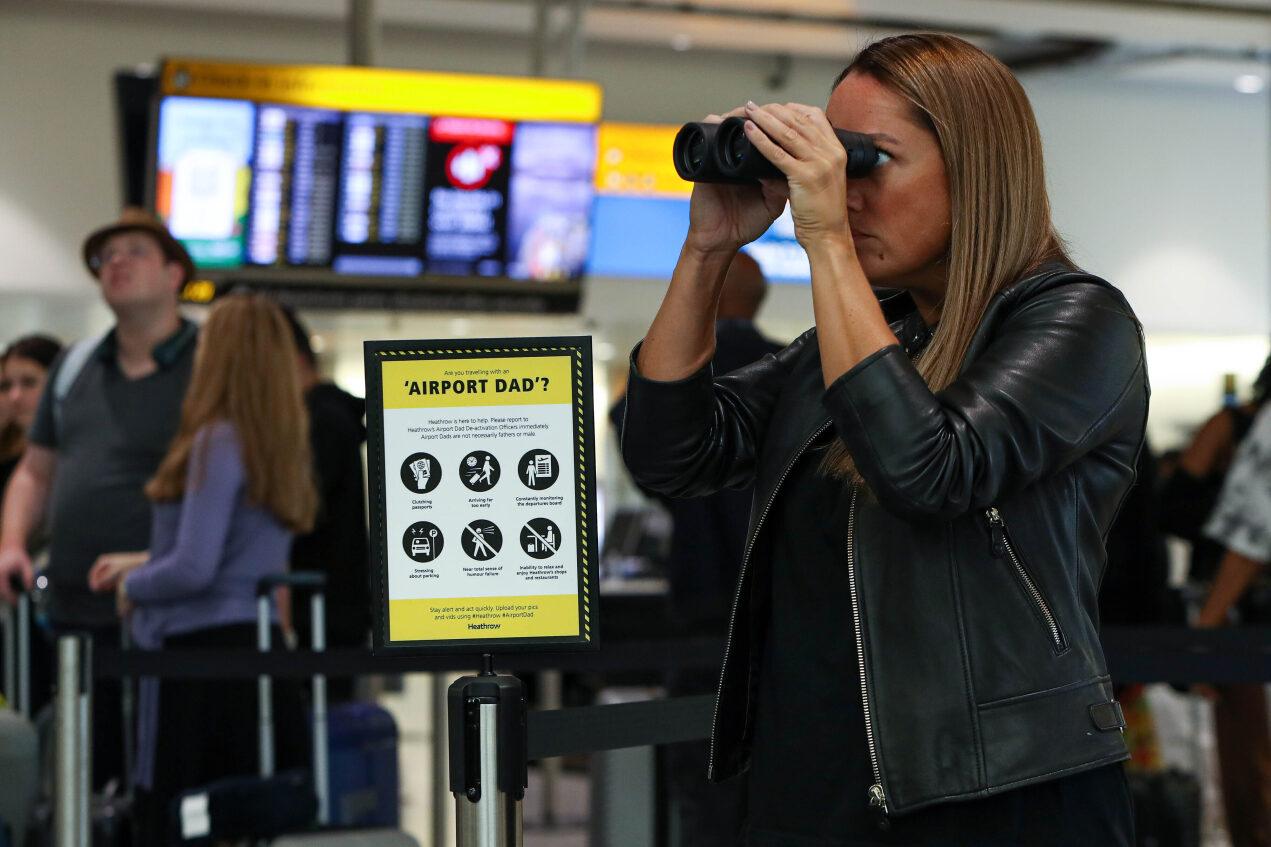 Dani Brooke Heathrow Airport