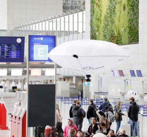 Fraport hybrid aerial vehicle tested at Frankfurt Airport