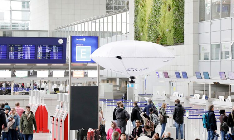 Fraport hybrid aerial vehicle tested at Frankfurt Airport