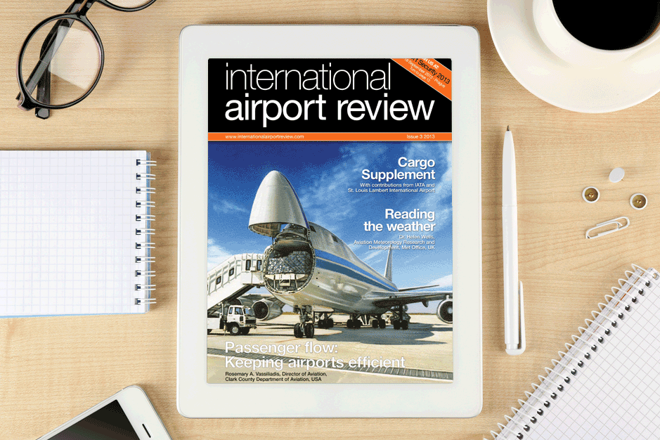 International Airport Review Front Cover Issue 3 2013