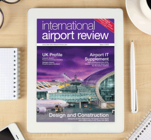 International Airport Review front cover Issue 5 2013
