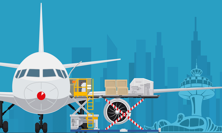 Global trade wars are impacting air freight demand, according to IATA