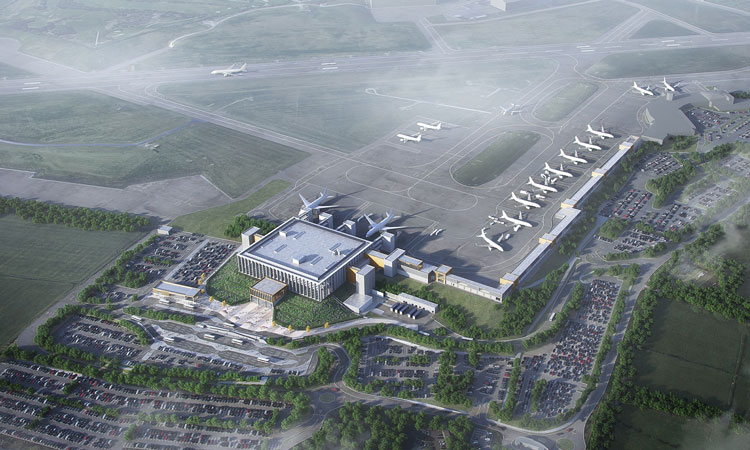 Leeds Bradford Airport new terminal layout