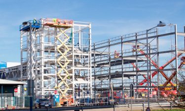 Luton Airport construction