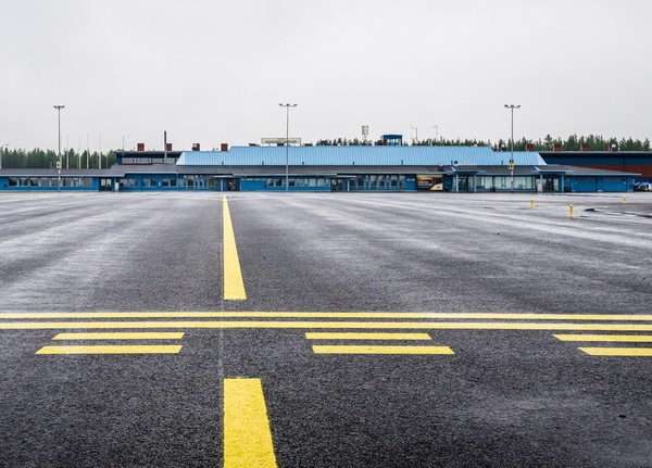 Finavia taxiway runway Kuusamo Airport