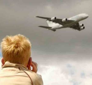 A child's wellbeing being affected by aviation noise
