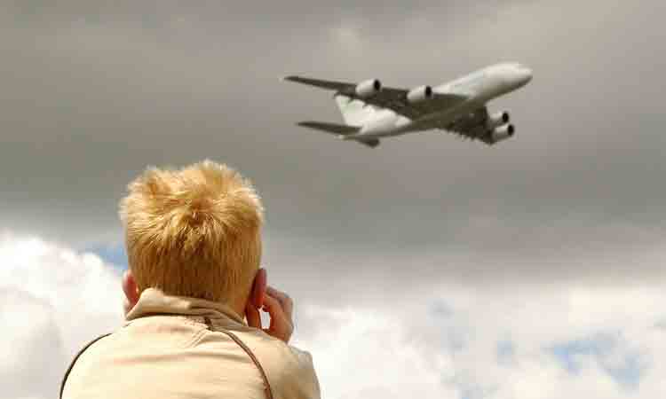 A child's wellbeing being affected by aviation noise