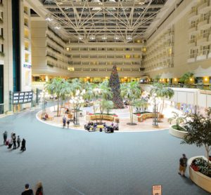 Orlando International Airport main concourse