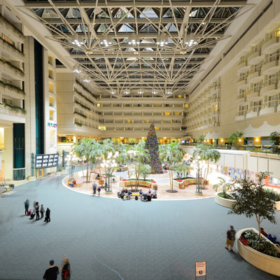 Orlando International Airport terminal building