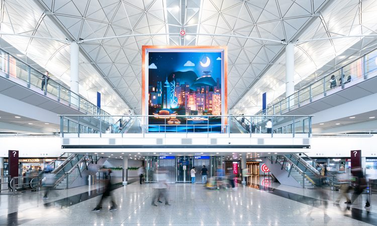 Passenger volumes continue to grow at Hong Kong Airport