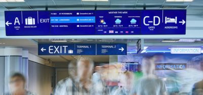 Prague Airport has introduced digital signage in six languages