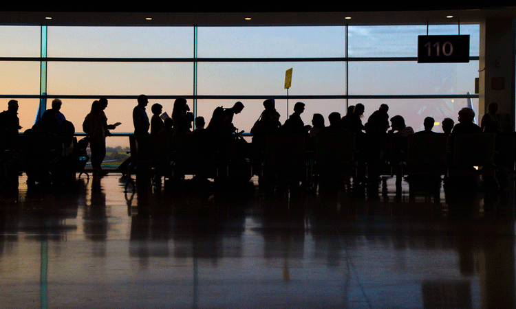 busy airport