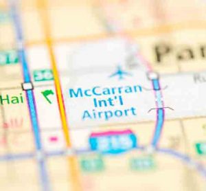 McCarran Airport to undergo renovation - airport showed on map