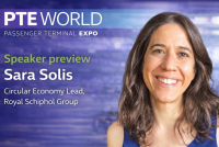 Ahead of her participation in PTE World in London, Sara Solis, Circular Economy Lead, Royal Schiphol Group explains how innovation, AI and stakeholder collaboration are turning sustainability ambition into measurable business value, while transforming airports into resource-efficient, resilient hubs.