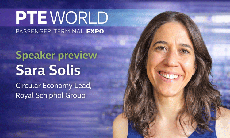 PTE Preview: Sara Solis, Circular Economy Lead, Royal Schiphol Group