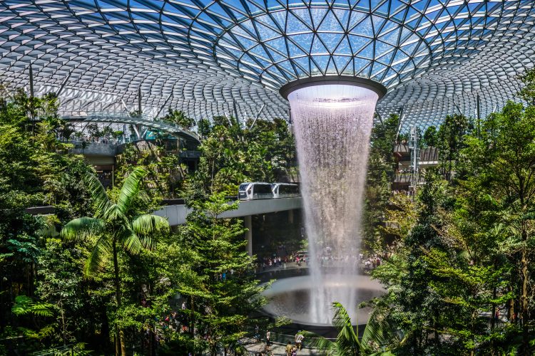 Singapore's Changi Airport Jewel expansion is redefining the airport