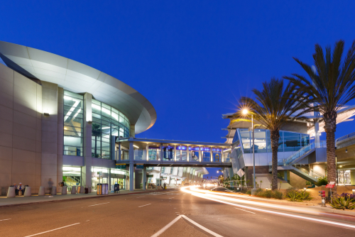 San Diego airport retail
