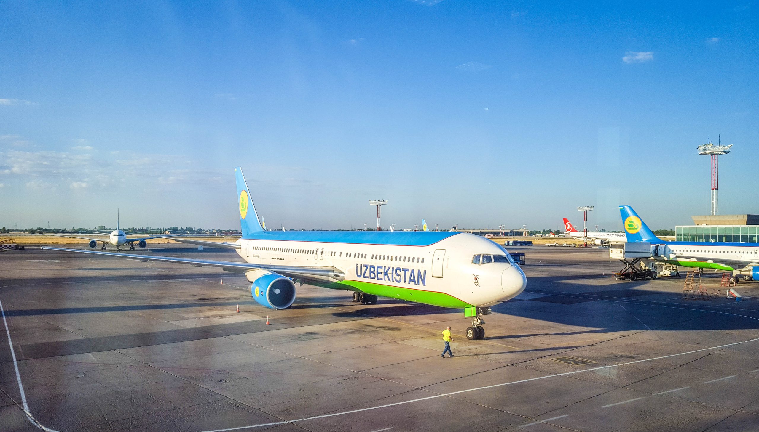 Samarkand Airport anniversary