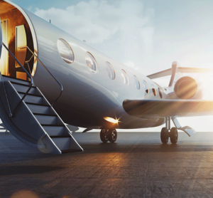 Integration of private jets with commercial airports