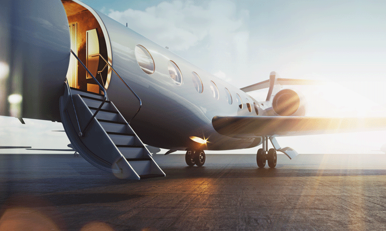 Integration of private jets with commercial airports